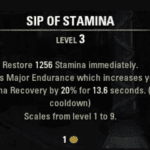 Eso sip of stamina recipe