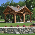 Custom Timber Frame Pavilion