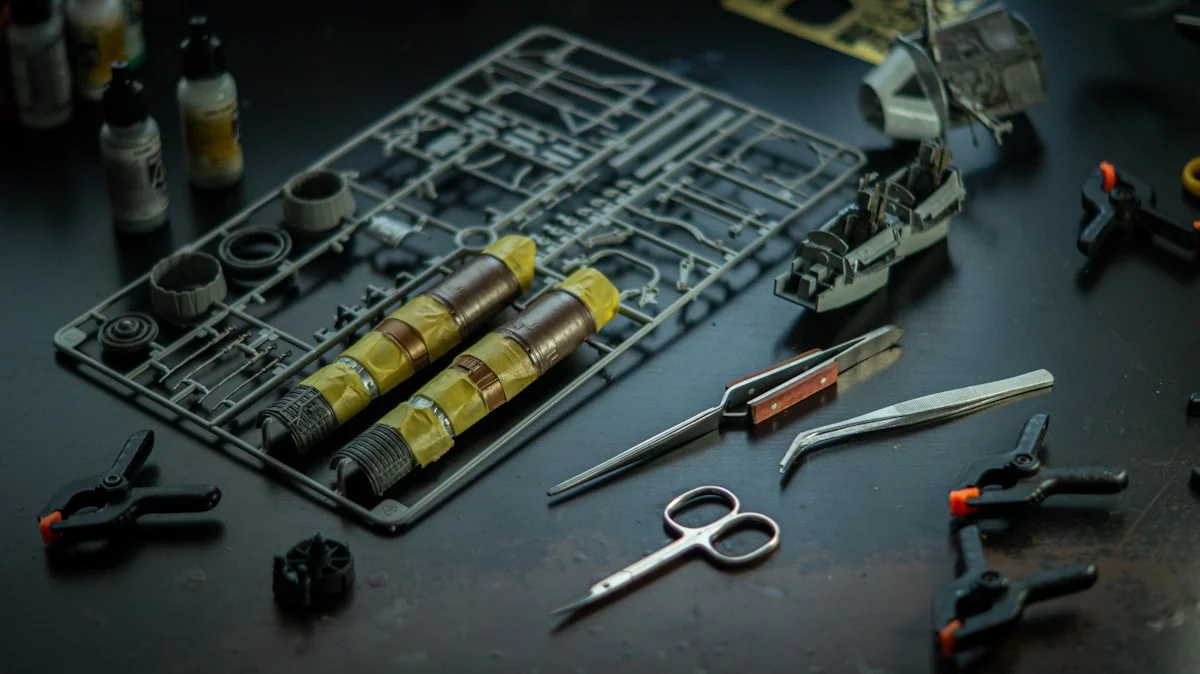 AR maintenance training platform pricing - Scale modelling process of a Lockheed F-104 „Starfighter“
