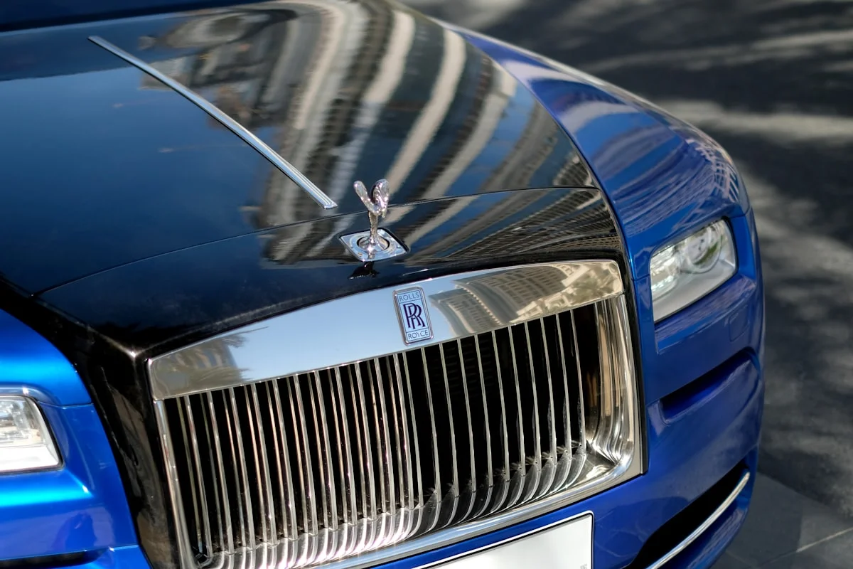 best car detailing services for luxury cars - A rolls royce wraith bumper in Dubai city.