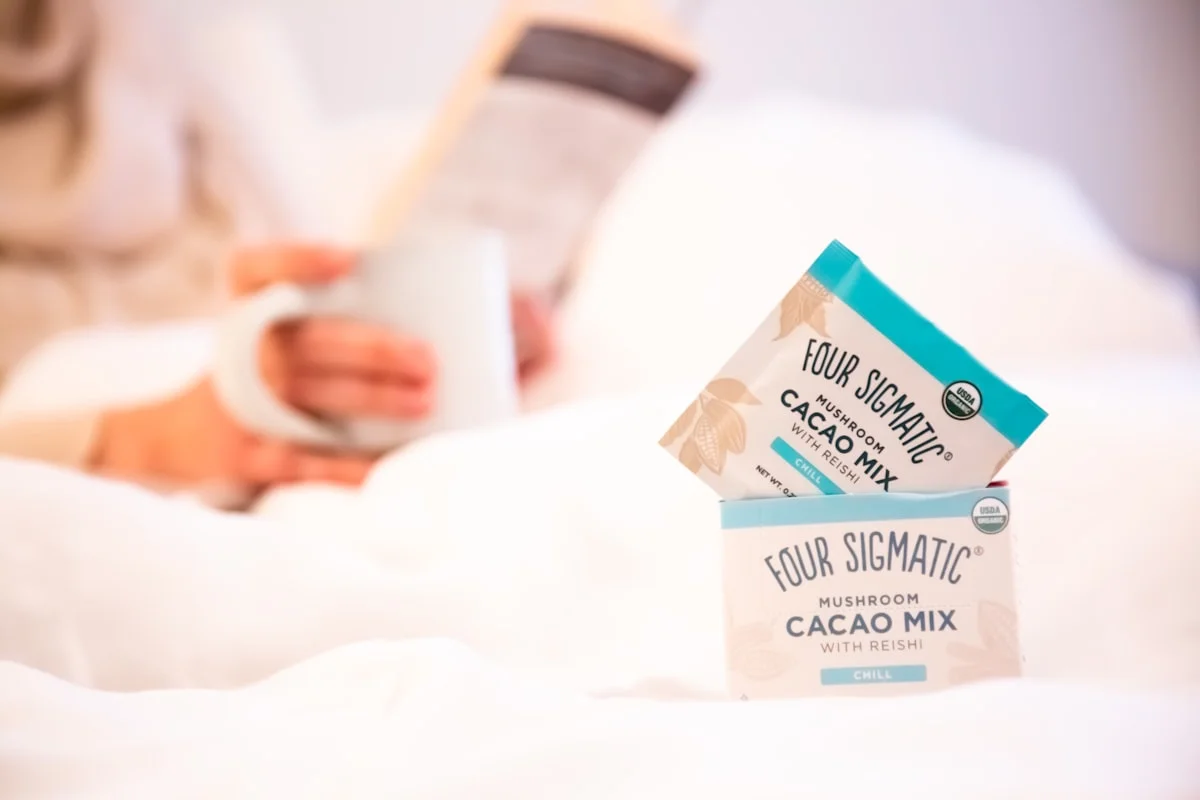 natural remedies for stress relief - Four Sigmatic Mushroom Chill Tea