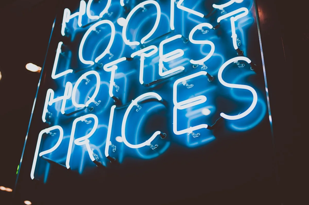 Gablok USA Prices Per Square Foot - Neon Lights Indoor
